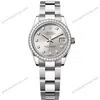 Super Clone Rolex Datejust Silver Diamond Dial 278384RBR-0033 31 mm