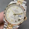 Super Clone Rolex Datejust Silver Roman Diamond Dial 126233-0031 36 mm β bracelet detail
