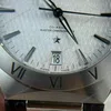 Super Clone Omega 41mm Steel — on leather display