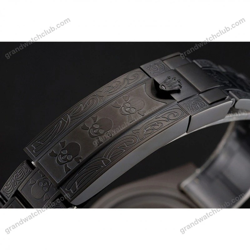 Super Clone Rolex Submariner Blue Dial 1454084 — movement / caseback view