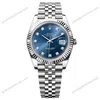 Super Clone Rolex Datejust Bright Blue Diamond Dial 126334-0016 41 mm