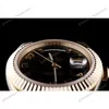 Super Clone Rolex Day-Date Black Dial 41998 40 mm — view 11