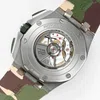Super Clone Audemars Piguet Royal Oak Offshore Chronograph Ceramic Camouflage 26400SO 44mm Rose Gold Dial — view 9