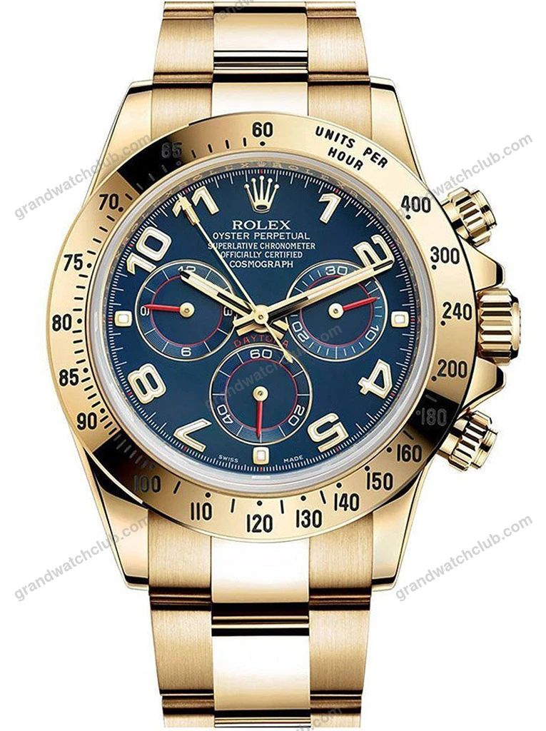 Super Clone Rolex Daytona Blue Dial 116528