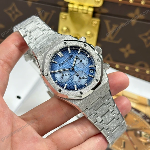 Super Clone Audemars Piguet Royal Oak 41mm Steel Bracelet Steel β case and bezel