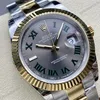 Super Clone Rolex Datejust Slate Roman Dial 126333-0019 41 mm — view 10