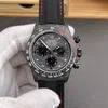 Super Clone Rolex Cosmograph Daytona DIW Carbon Diamond Dial Red Accent 116500LN – Swiss SuperClone - photo 9