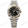 Super Clone Rolex Datejust Black Diamond Dial 126333-0006 41 mm