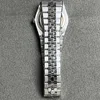 Super Clone Rolex Land-Dweller 40 mm Ice Blue Dial (2025) — case and bezel