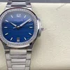 Super Clone Patek Philippe Nautilus 7118/1200A-001 35.2mm Blue Dial Steel — dial close-up