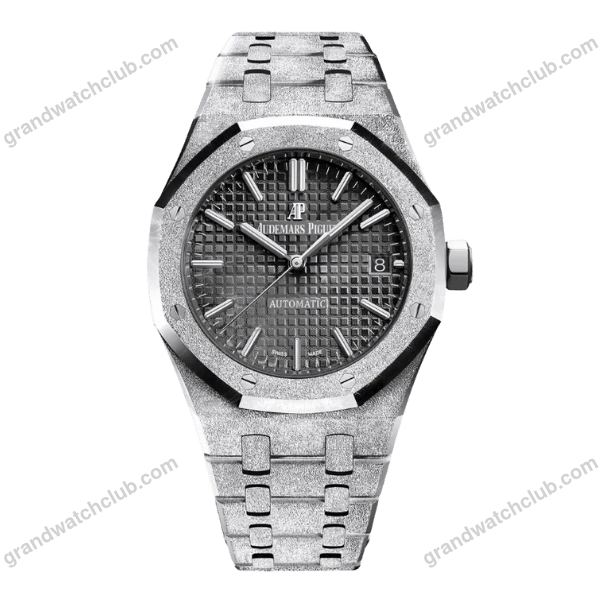 Super Clone Audemars Piguet Royal Oak Frosted-Gold 15454BC 37mm Gray Dial