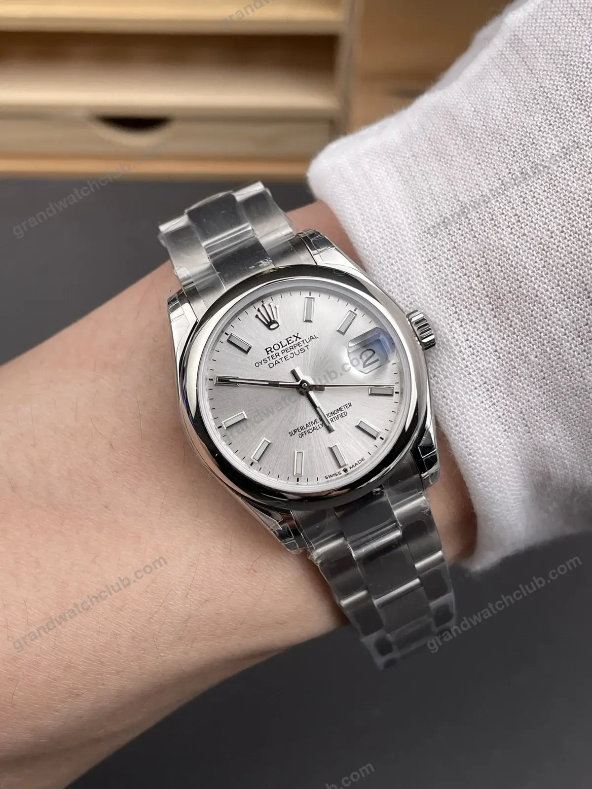 Super Clone Rolex Datejust Silver Dial 278240 Oyster 31 mm β Swiss SuperClone - photo 1