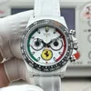 Super Clone Rolex Cosmograph Daytona DIW Ferrari White Carbon 116500LN – Swiss SuperClone - photo 9
