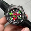 Super Clone Rolex GMT-Master II DIW Carbon Graffiti Red Green 126710 – Swiss SuperClone - photo 6