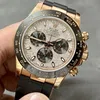 Super Clone Rolex Daytona 126515LN Meteorite Dial — movement / caseback view