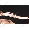 Super Clone Rolex Day-Date Black Dial 1454102 40 mm — on leather display