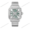 Super Clone Cartier Santos Large Skeleton WHSA0028 39mm