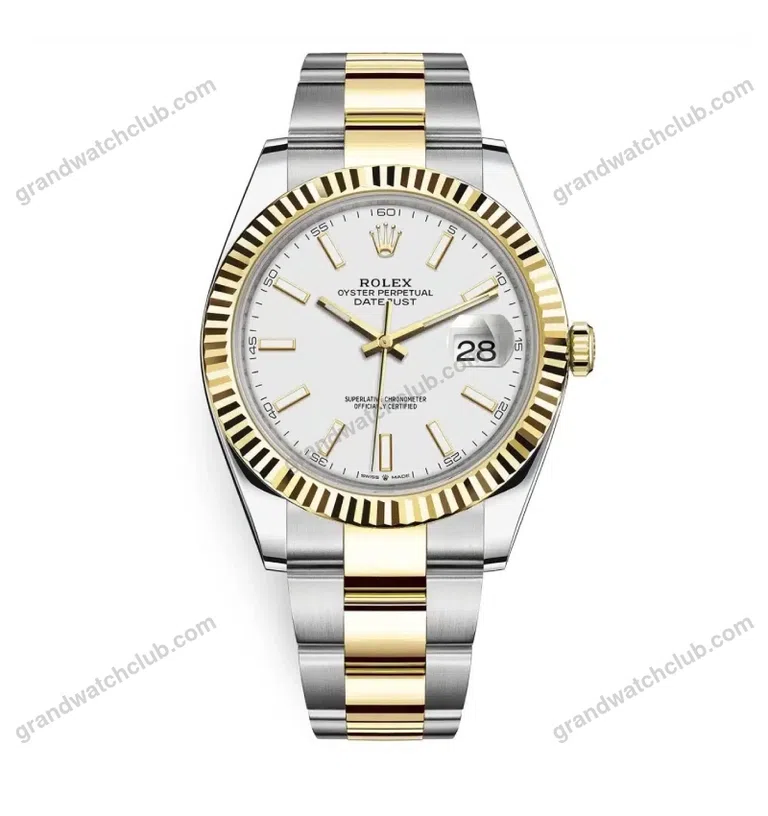 Super Clone Rolex Datejust White Dial 126333-0015 41 mm