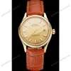 Super Clone Rolex Datejust Gold Dial REP016818 38 mm — dial close-up