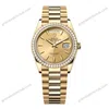 Super Clone Rolex Day-Date Champagne Dial 128348rbr-0026 36 mm