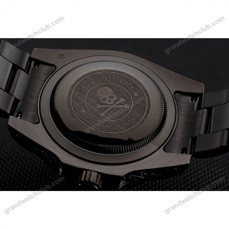 Super Clone Rolex Submariner Blue Dial 1454084 — on leather display