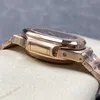 Super Clone Patek Philippe Nautilus Chronograph 5980/1R-001 40mm Black-Gray Dial Rose Gold — bracelet detail