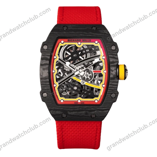 Super Clone Richard Mille RM 67-02 Richard Mille Italy White Carbon TPT Italy