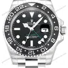 Super Clone Rolex GMT-Master II Black Dial 116710