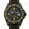 Super Clone Rolex GMT-Master II DIW Carbon Yellow Accent 126710 – Swiss SuperClone