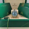 Super Clone Rolex Day-Date Ice blue Dial 228236 40 mm — dial close-up