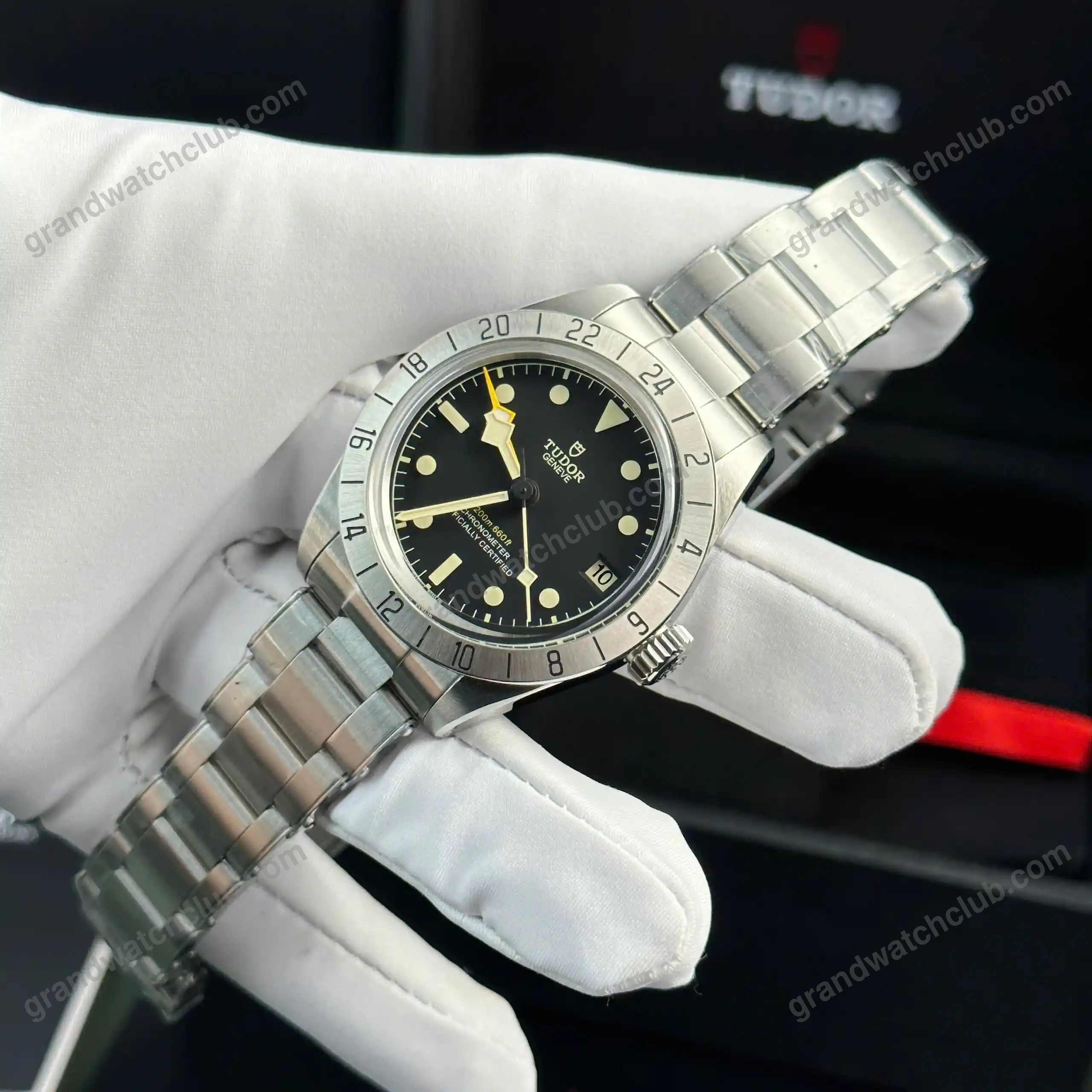Super Clone Tudor Black Bay Pro M79470-0001 39mm Titanium β case and bezel