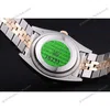 Super Clone Rolex Day-Date Black Dial SRL78 36 mm — movement / caseback view