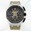 Super Clone Audemars Piguet Offshore Selfwinding Chronograph 26420 42mm Smoke Dial –