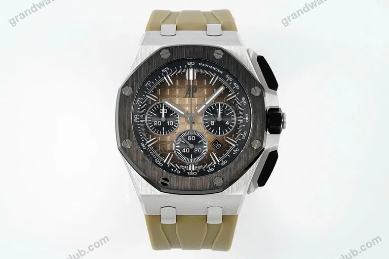 Super Clone Audemars Piguet Offshore Selfwinding Chronograph 26420 42mm Smoke Dial –
