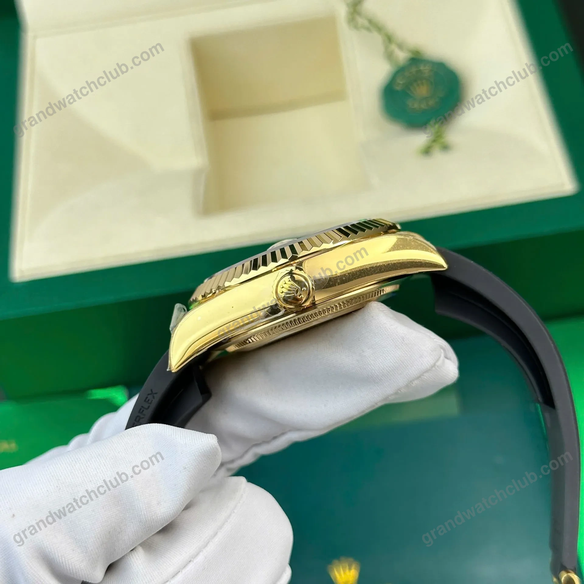 Super Clone Rolex Sky-Dweller Intense white Dial 336238 β view 9