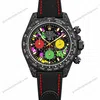 Super Clone Rolex Cosmograph Daytona DIW Motley Black 116500LN – Swiss SuperClone