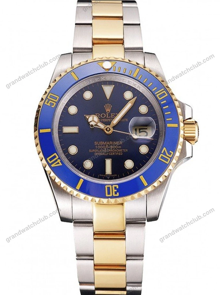 Super Clone Rolex Submariner Blue Dial PR16233B