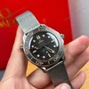 Super Clone Omega Seamaster Diver “James Bond 007 Edition” 42mm Black Dial Titanium — clasp and links