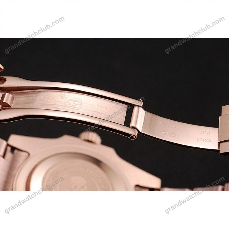 Super Clone Rolex Submariner Black Dial 1454086 — on leather display