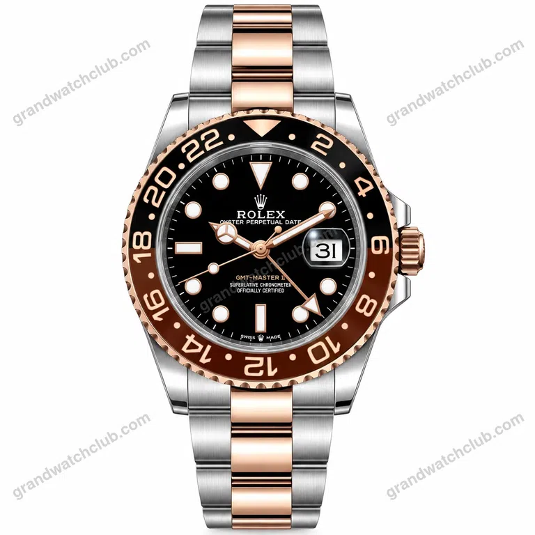 Super Clone Rolex GMT-Master II Black Dial 126711CHNR Root Beer β Swiss SuperClone