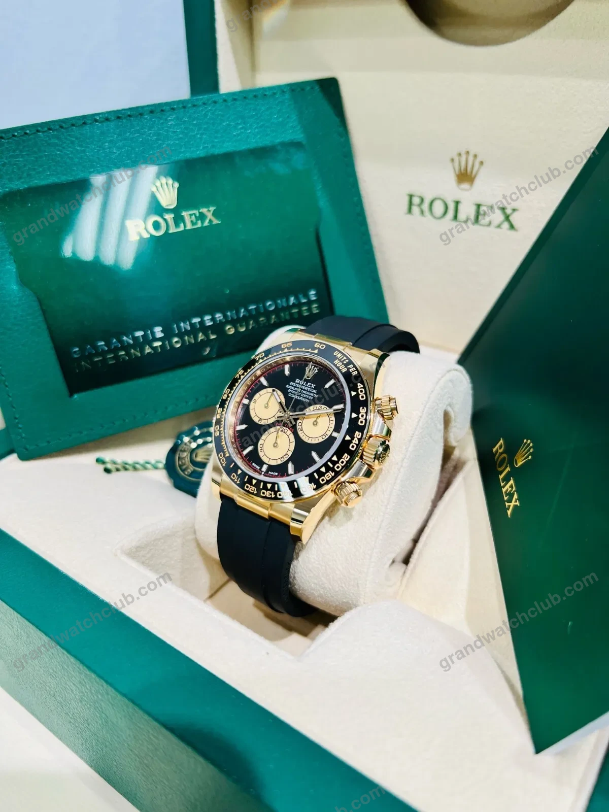 Super Clone Rolex Daytona Intense black Dial 126518LN β case and bezel