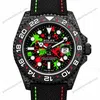 Super Clone Rolex GMT-Master II DIW Carbon Graffiti Red Green 126710 – Swiss SuperClone