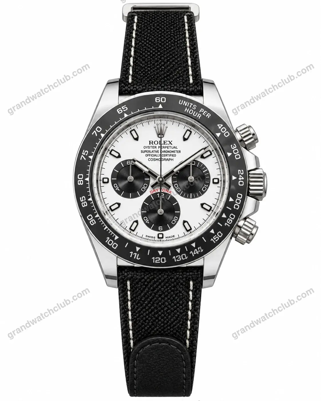 Super Clone Rolex Cosmograph Daytona White Dial 126500LN 40 mm – Swiss SuperClone