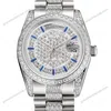 Super Clone Rolex Day-Date White Dial REP016824 36 mm
