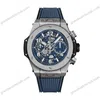 Super Clone Hublot Big Bang Unico 441.NX.5171.RX 42mm Blue Dial