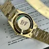 Super Clone Rolex Day-Date White Mother-of-Pearl Diamond Dial 128238-0123 36 mm — movement / caseback view