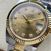 Super Clone Rolex Datejust Champagne Diamond Dial 126333-0011 41 mm — view 9