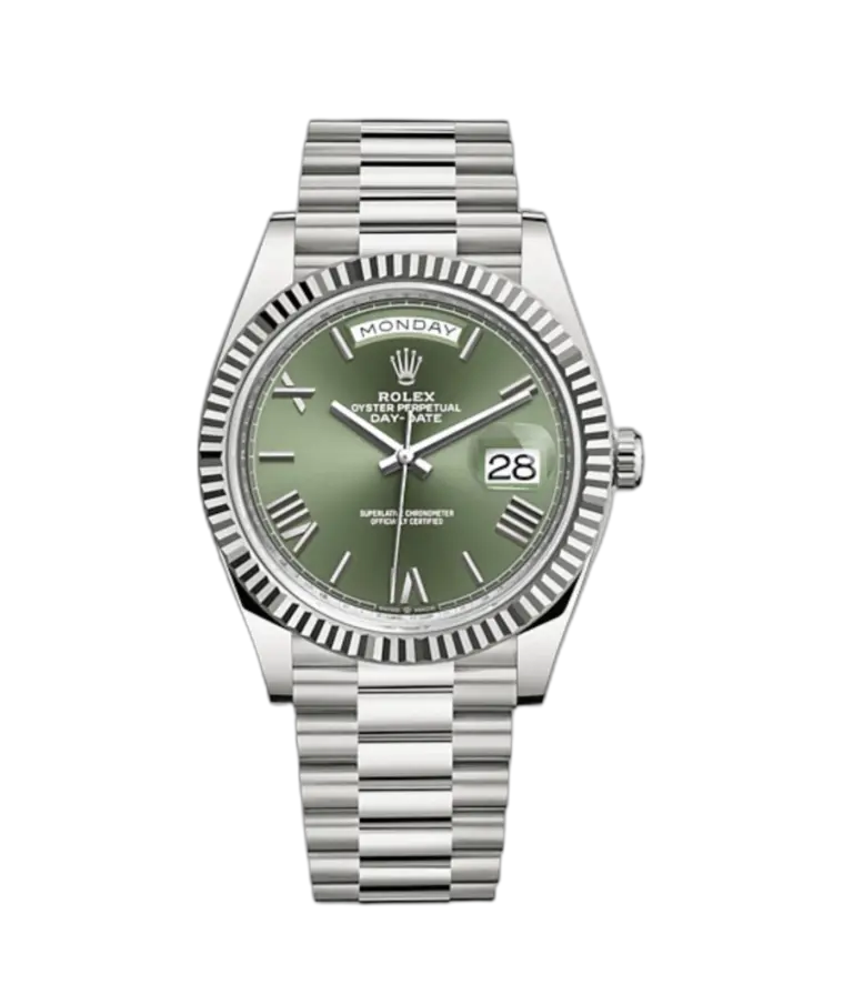 Super Clone Rolex Day Date Green Dial 1