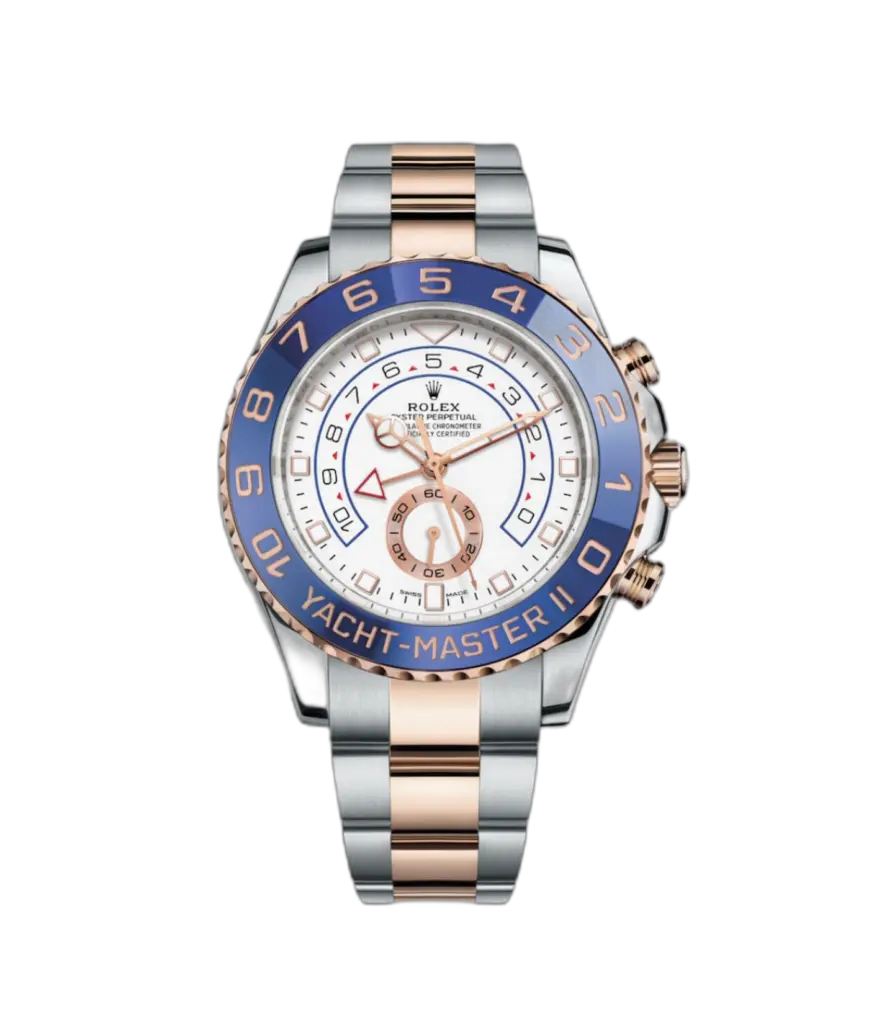 Reduced Super Clone Rolex Yacht Master II Rose Gold 1