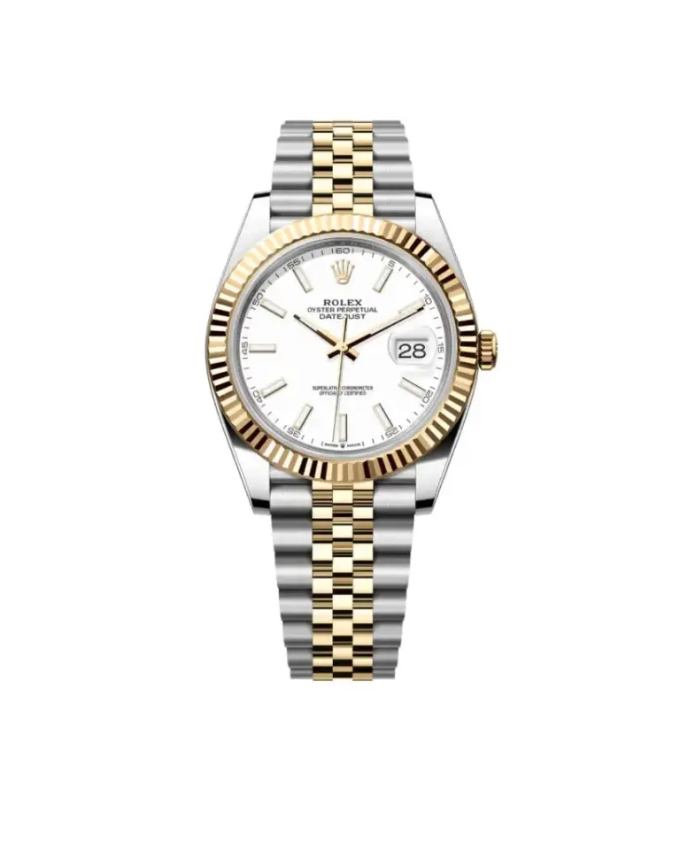 Super Clone Rolex Datejust 36mm White Dial Yellow Gold Jubilee 1 819x1024 1